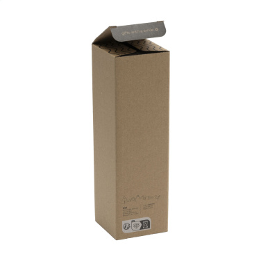 Logo trade promotional giveaway photo of: Senga Glass Bamboo 500 ml drinking bottle