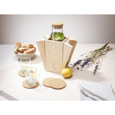 Logo trade corporate gift photo of: Zuja Recycled Water Glass 200 ml