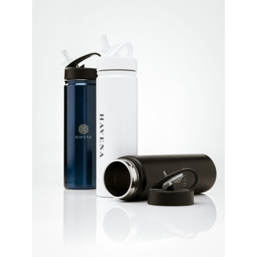 Logo trade corporate gifts image of: Flask RCS Recycled Bottle 500 ml thermo bottle