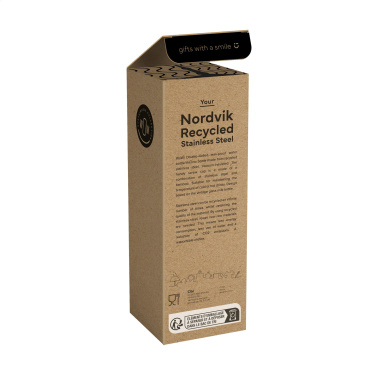 Logotrade promotional item image of: Nordvik RCS Recycled Steel 500 ml drinking bottle