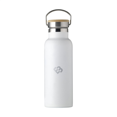 Logo trade promotional merchandise image of: Nordvik RCS Recycled Steel 500 ml drinking bottle