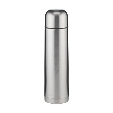 Logo trade business gifts image of: Thermotop Maxi RCS Recycled Steel 1,000 ml thermobottle