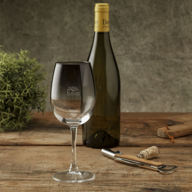 Logo trade promotional gifts picture of: Smokey Wine Glass 360 ml