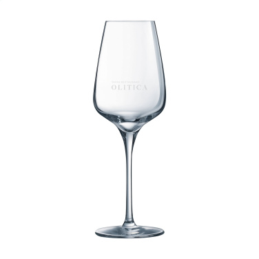 Logo trade promotional giveaways picture of: Riviera Wine glass 350 ml