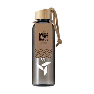 Logo trade corporate gifts image of: Shima GRS RPET Bottle 680 ml water bottle