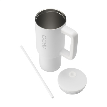 Logo trade advertising product photo of: Rhino RCS Recycled Steel Cup 900 ml