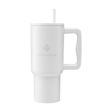 Logotrade promotional items photo of: Rhino RCS Recycled Steel Cup 900 ml