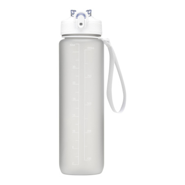 Logo trade business gift photo of: AquaSport GRS Recycled Water Bottle 1,000 ml