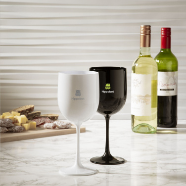 Logo trade promotional item photo of: Lunaire Reusable Wine Glass 480 ml