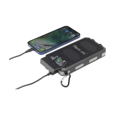 Logotrade promotional products photo of: Trail RCS Solar Charger Compass 8000