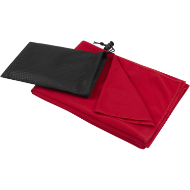 Logotrade advertising products photo of: Lucas RPET sport towel 50x100 cm