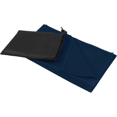 Logo trade promotional giveaways picture of: Lucas RPET sport towel 70x140 cm