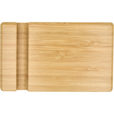 Logotrade corporate gift picture of: Bubup bamboo 2-angled tablet and phone stand