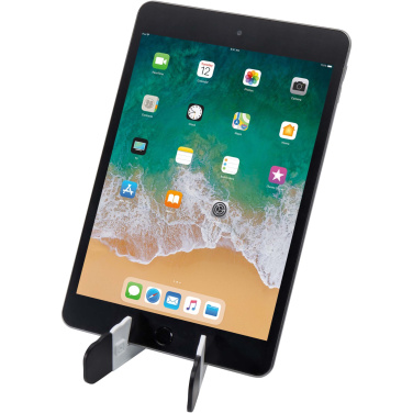 Logotrade promotional gifts photo of: Buna recycled plastic foldable tablet and phone stand