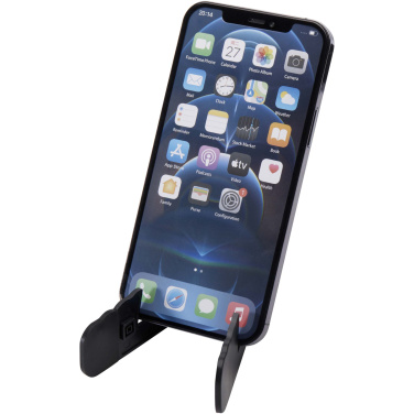 Logotrade promotional gift picture of: Buna recycled plastic foldable tablet and phone stand