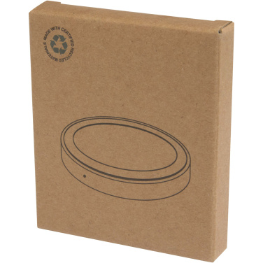 Logotrade promotional product image of: Freal 15W recycled plastic wireless charging pad