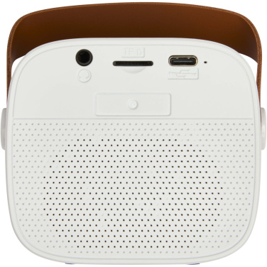 Logo trade business gift photo of: Diya 3W wireless recycled plastic speaker
