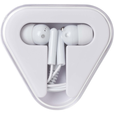 Logo trade promotional items image of: Rebel earbuds with recycled plastic storage box
