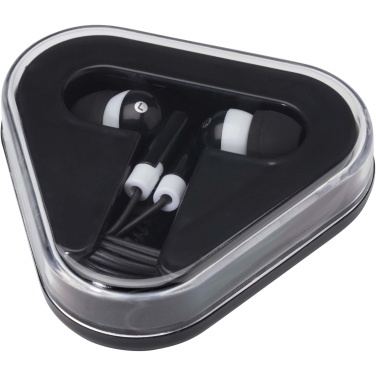 Logotrade promotional item image of: Rebel earbuds with recycled plastic storage box