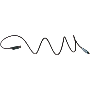 Logo trade promotional items image of: SCX.design C52 100W 4-in-1 rPET magnetic ultra fast charging cable 