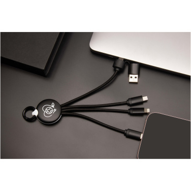 Logo trade promotional items picture of: SCX.design C14 15W 5-in-1 charging cable