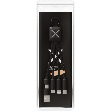 Logotrade advertising products photo of: SCX.design C13 15W 5-in-1 charging cable