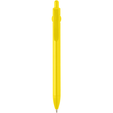 Logo trade promotional gifts image of: Fidget recycled plastic ballpoint pen (black ink)