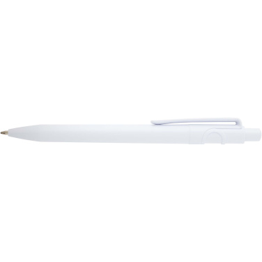 Logo trade promotional items image of: Unica recycled plastic ballpoint pen (blue ink)