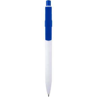 Logo trade promotional items image of: Unica recycled plastic ballpoint pen (blue ink)