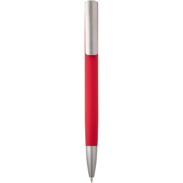 Logo trade corporate gift photo of: Ziggur aluminium ballpoint pen (blue ink)