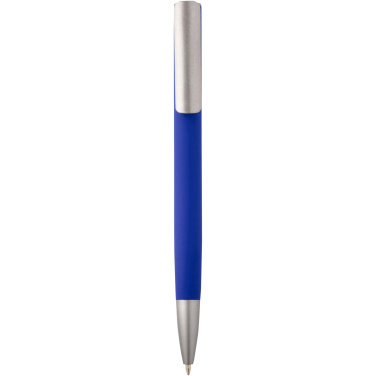 Logotrade promotional merchandise image of: Ziggur aluminium ballpoint pen (blue ink)