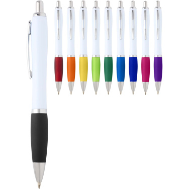 Logo trade promotional products picture of: Nash recycled plastic ballpoint pen (blue ink)