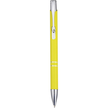 Logotrade promotional gift image of: Moneta recycled aluminium ballpoint pen (blue ink)