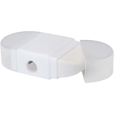 Logo trade corporate gift photo of: Velvi pencil sharpener with eraser 
