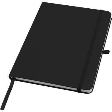 Logotrade promotional giveaway picture of: Teak A5 recycled hard cover notebook with lined pages