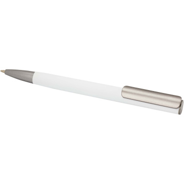 Logo trade promotional giveaways picture of: Ziguur recycled aluminium ballpoint pen (black ink)