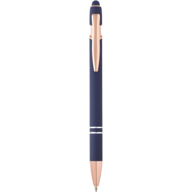 Logotrade promotional merchandise image of: Nanna ballpoint pen with rose gold finish (black ink)