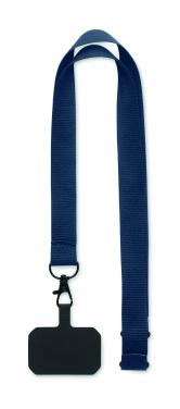 Logo trade corporate gifts image of: Phone holder lanyard