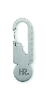 Logo trade promotional items picture of: Multifunctional key ring token