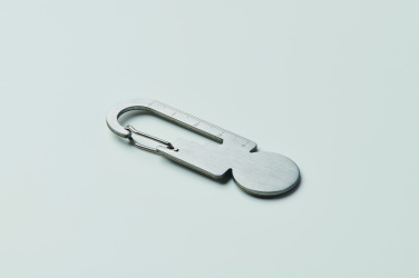 Logo trade promotional gifts image of: Multifunctional key ring token
