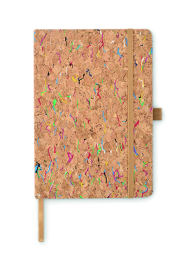 Logotrade corporate gift picture of: A5 cork coloured notebook