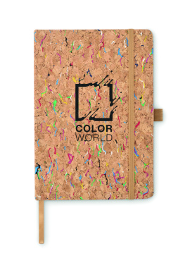 Logotrade promotional product image of: A5 cork coloured notebook