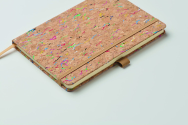 Logotrade corporate gift image of: A5 cork coloured notebook