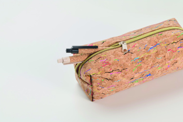 Logotrade promotional gift picture of: Coloured cork pencil case