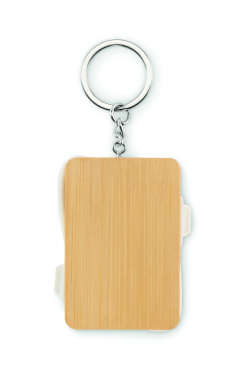 Logo trade corporate gifts image of: Key ring charging cable