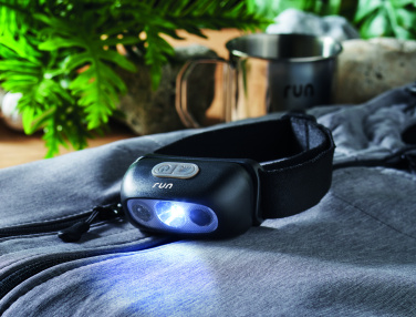 Logotrade promotional items photo of: Rechargeable LED head torch
