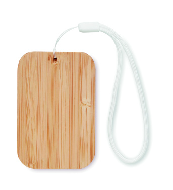 Logotrade business gift image of: 15W wireless charger in bamboo