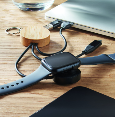 Logotrade advertising product image of: Key ring with 4 in 1 60W cable