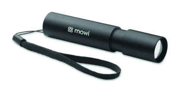 Logo trade business gift photo of: Aluminium rechargeable torch