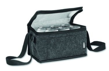 Logo trade corporate gift photo of: RPET felt cooler bag